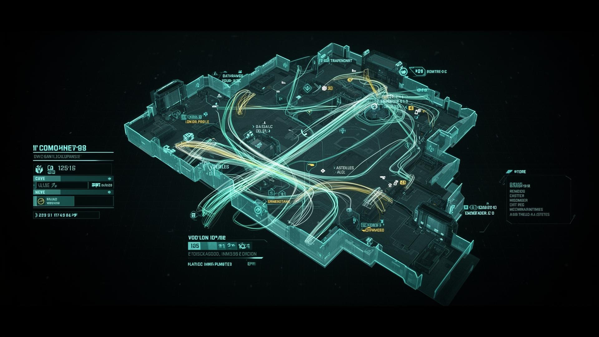 VOD review map overlay
