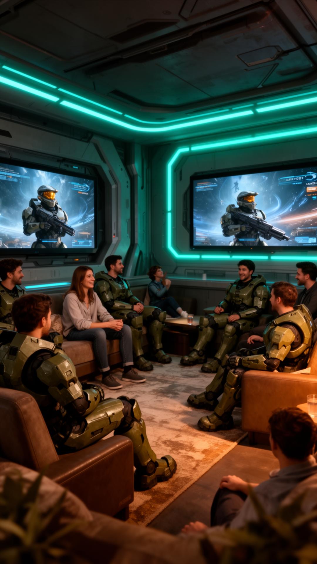 Halo after the kids are in bed.